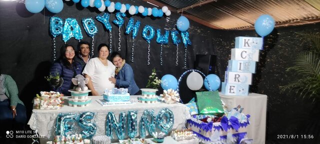 El baby shower de mi sobrino