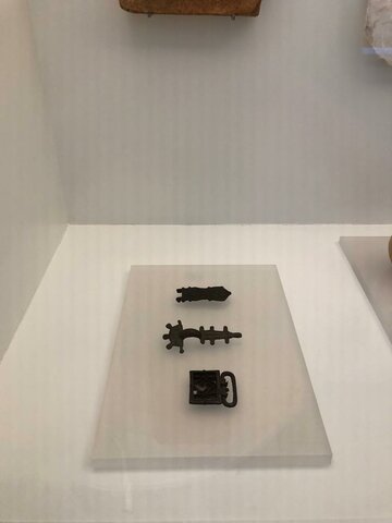 Placa de bronce de cinturón