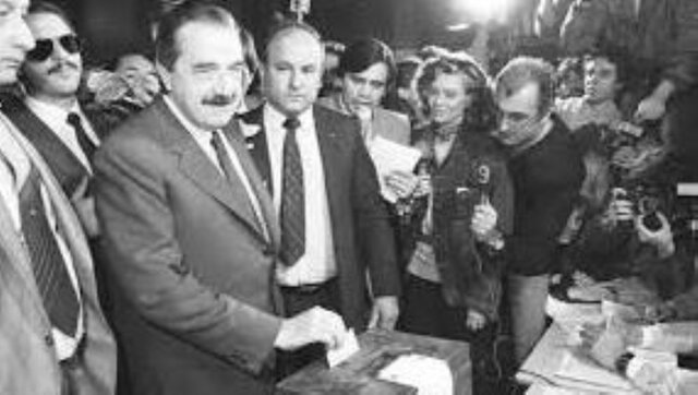 Alfonsín triunfo en las elecciones