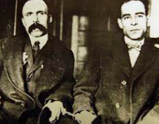 Sacco and Vanzetti arrested for armed robbery and murder