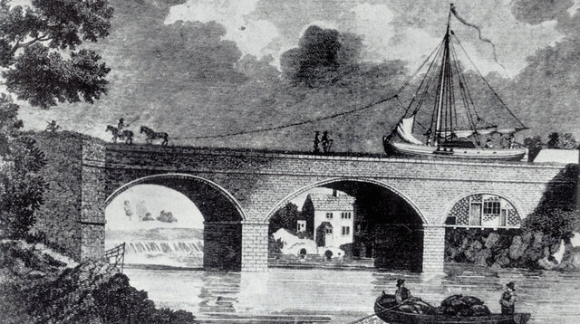 Inicia la construcción de red de canales para transporte (Gran Bretaña)