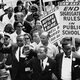 Martin luther king jr civil rights supporters august 1963