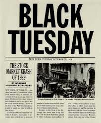 Black Tuesday (Stock Market Crash)