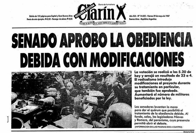 LEY DE OBEDIENCIA DEBIDA