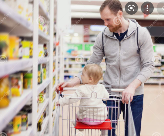 Toby goes to the grocery store