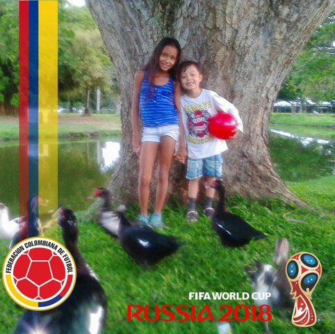 Paseo con la familia