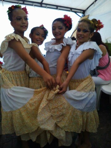 presentación de baile cumbia