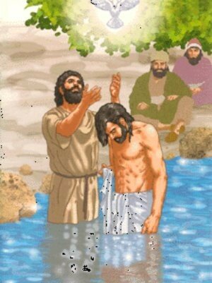El bautismo de Jesús - 27 d. C