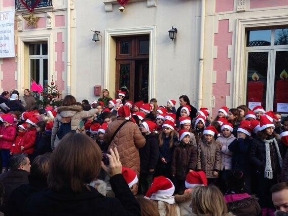 Christmas market at school