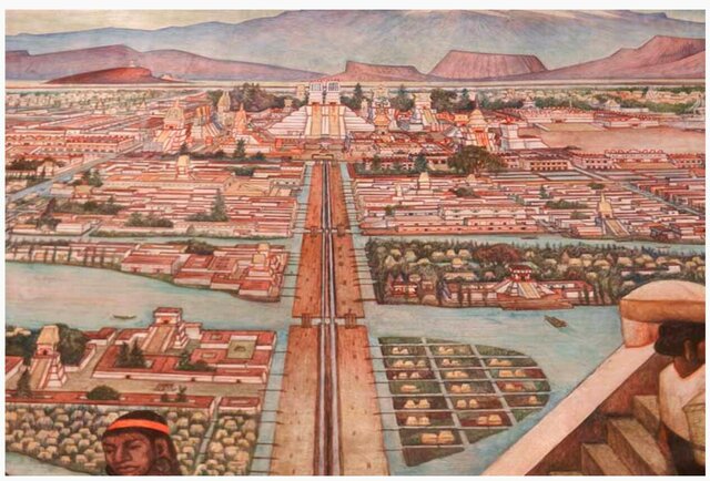 Caida de Tenochtitlan