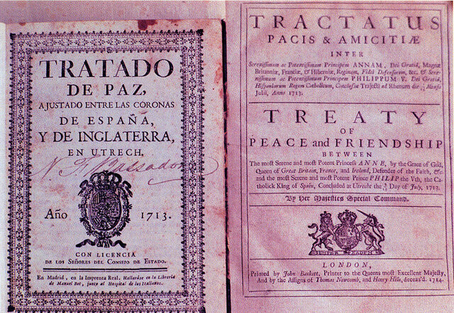 Tratados de Utrech y Rastadt.