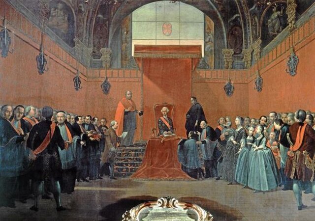 Fallece Fernando VI sin descendencia y le sucede el trono a Carlos III