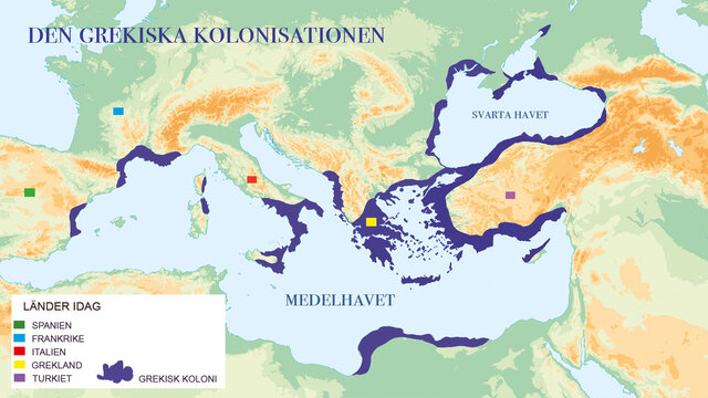 Kolonisationen börjar