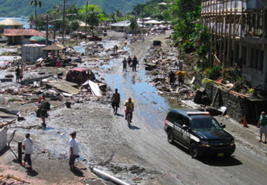 Samoa Earthquake (samoan Islands)