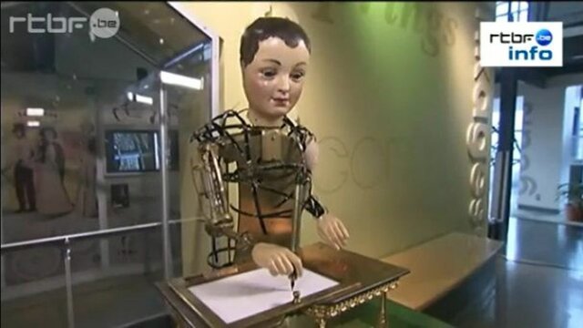 Automate dessinateur-écrivain de Maillardet robot
