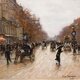Jean béraud (scene de boulevard a paris