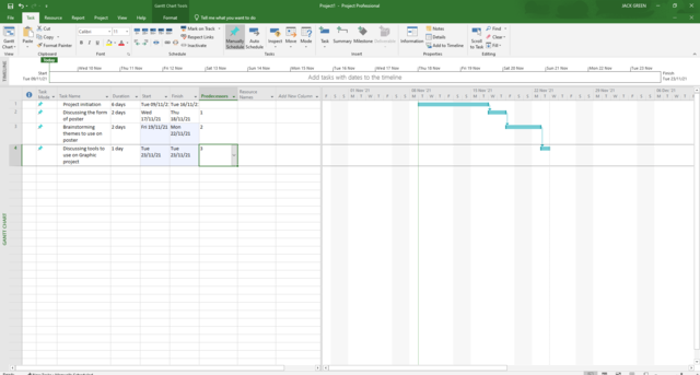Project management recap 02/11/2021