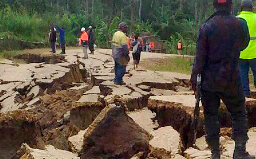 Papua New Guinea Earthquake ( Papua New Guinea)