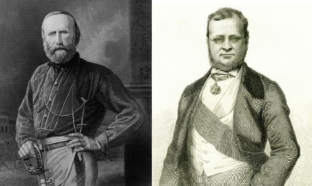 Garibaldi e Cavour