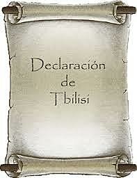 DECLARACIÓN DE TBILISI