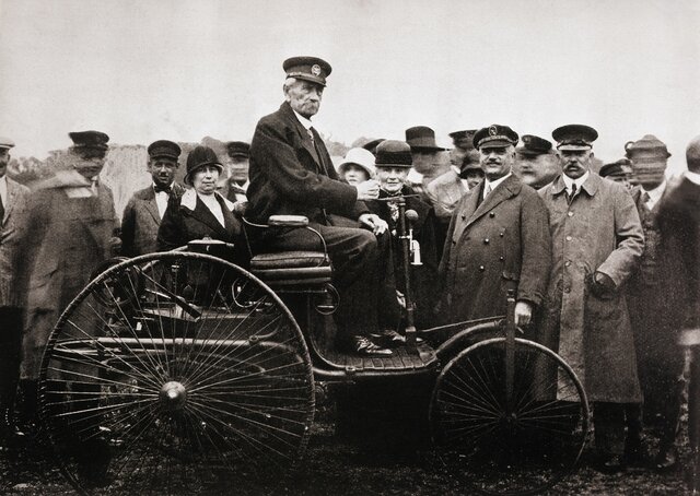 PRIMA AUTO, MOTORE A SCOPPIO: KARL BENZ