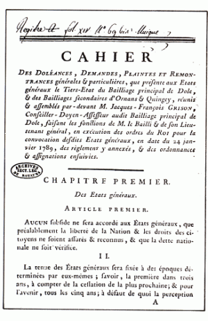 Estatu Orokorrak biltzea eta kexa-koadernoak aurkeztea