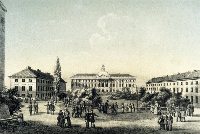 Warsaw University closed.