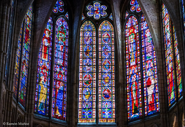 Final de la construcción de la Catedral de Laón