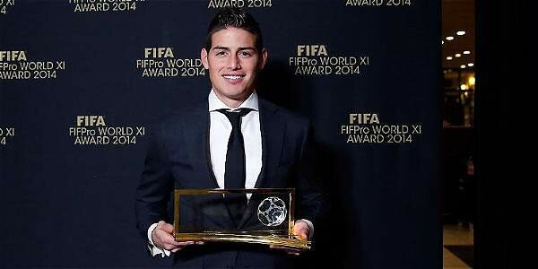 James Rodríguez received the 2014 Puskás Award, becoming the first Colombian to obtain this award.