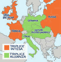Si forma la Triplice Intesa