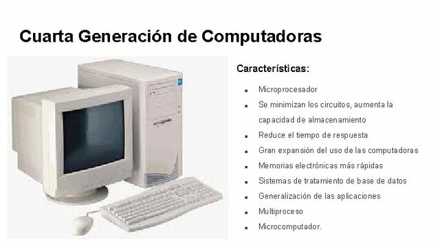 Cuarta generación.(1972-1981)