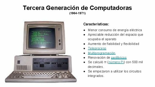 Tercera generación.(1965-1971)