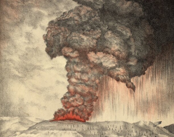 Krakatoa Eruption (Java/Sumatra)