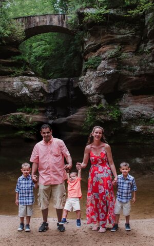 First vacation at Hocking Hills