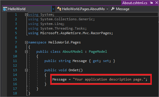 Lenguaje de programación c#