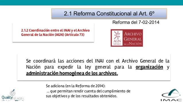 Renovación de mecanismos de datos personales