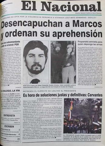 Identidad del Subcomandante Marcos