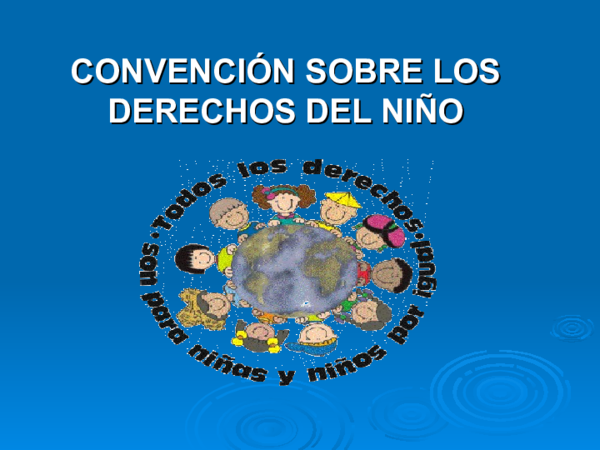Entra en vigor la conferencia de los derechos de los niños