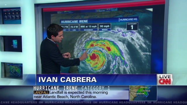 NC braces for landfall of Irene