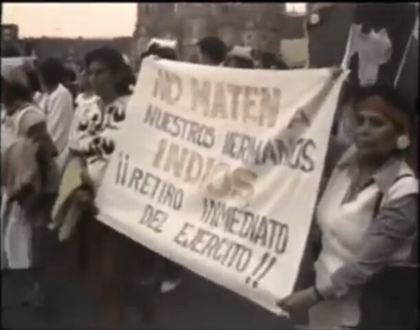 Manifestación por la paz