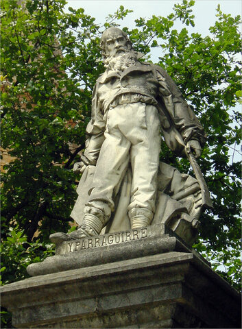 iparragirren estatua jarri