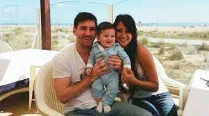 when messi son was born