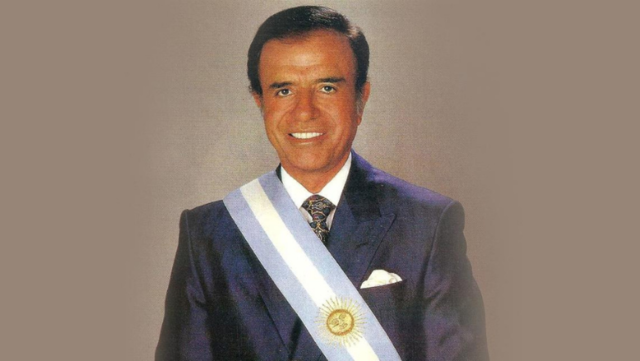 1° PRESIDENCIA DE CARLOS  MENEM