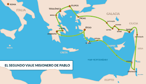Nuevo Testamento: Segundo viaje misionero de Pablo