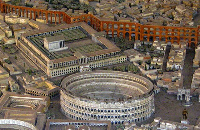 Acueducto de Roma - Anio Novus y Aqua Claudia