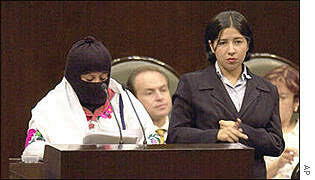 Entrada del EZLN al San Lázaro