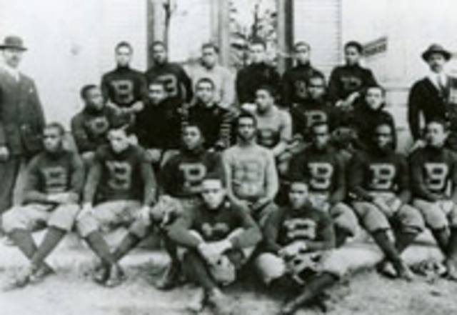 1st Black College Football Game