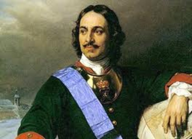Peter the Great in Russia
