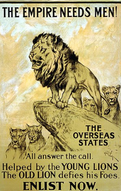 Canada enters WW1 +1