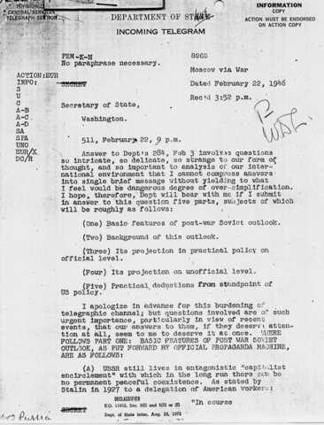 The Long Telegram